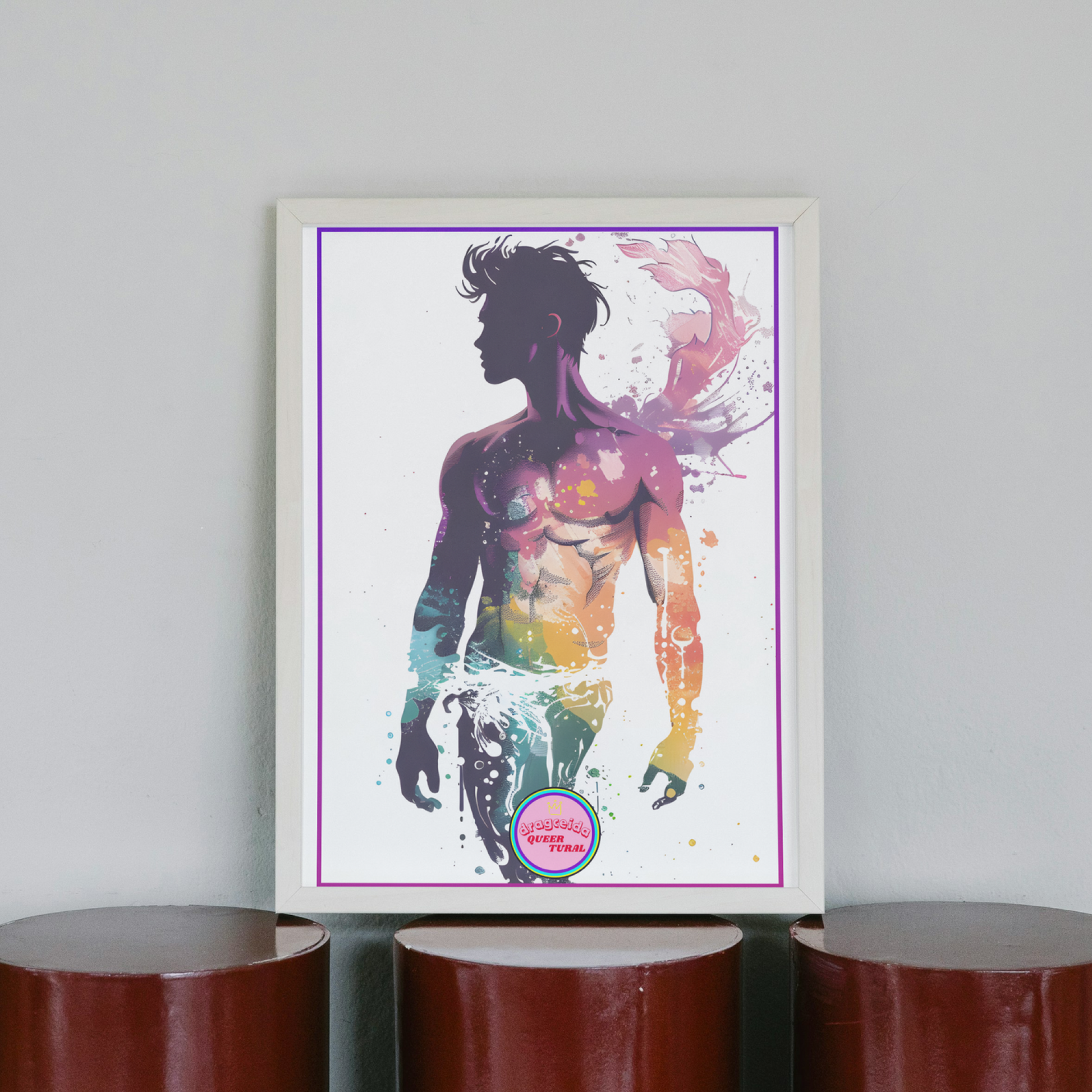 🔱 Ilustración Digital Queer | Tritón | Sireno | ¡Descarga Instantánea! 🧜🏻‍♂️ Edición Proteo 🧜🏻‍♂️
