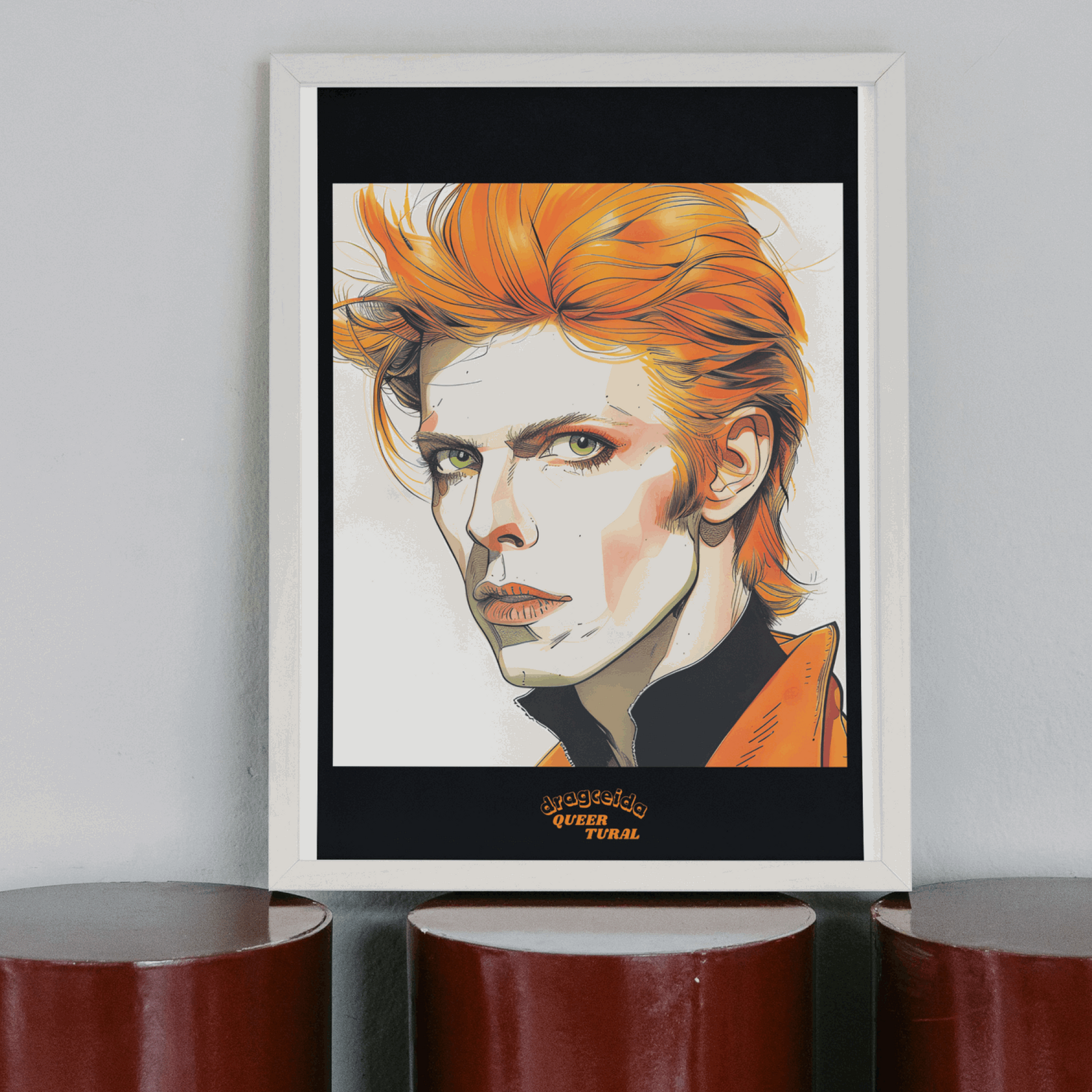⚡ Ilustración Digital | David Bowie | ¡Descarga Instantánea! 🚀 Edición Heroes 🚀