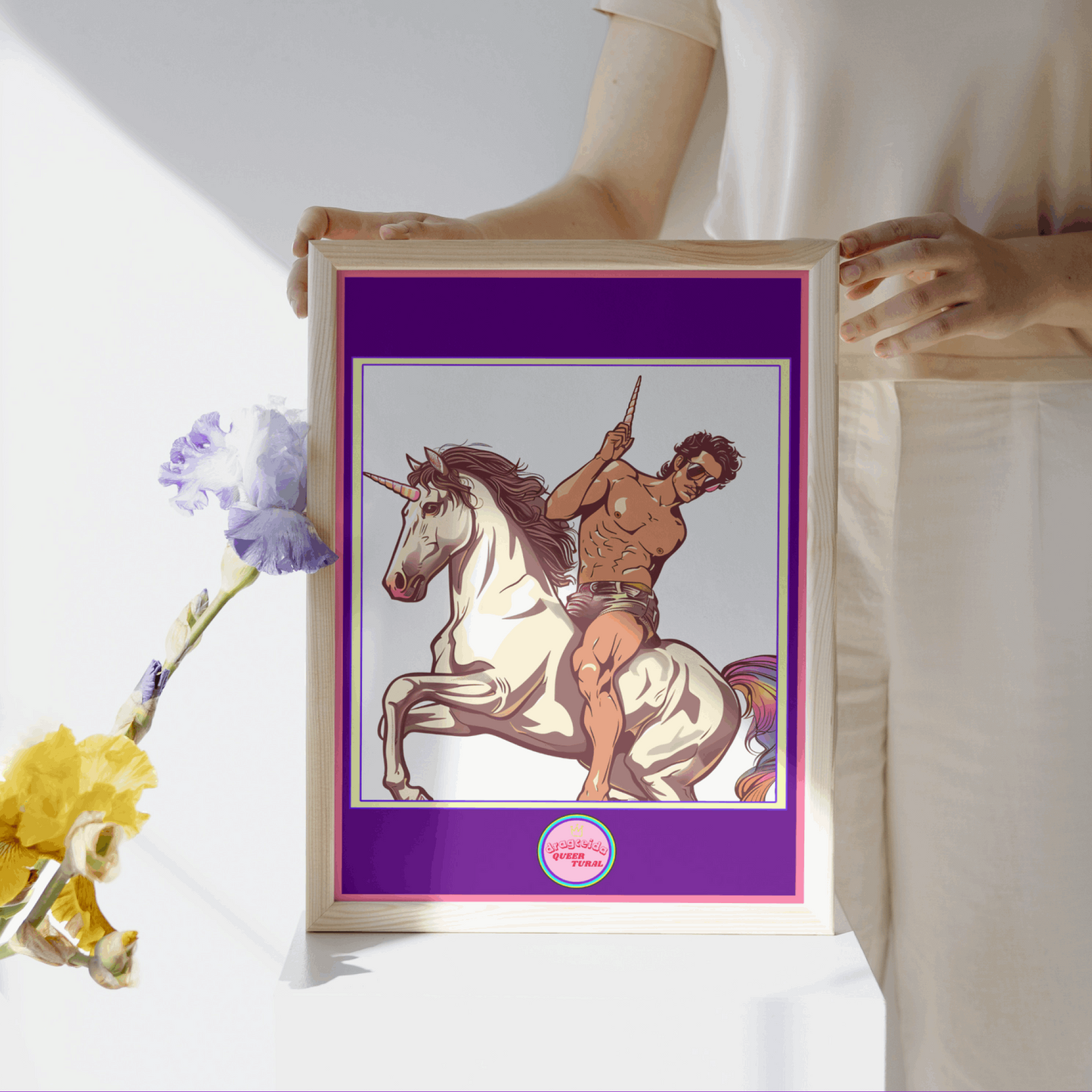 🦄 Ilustración Digital Queer de Unicornios | Los Jinetes del Arcoíris | ¡Descarga Instantánea! 🎠 Edición Whisper Spirit 🎠