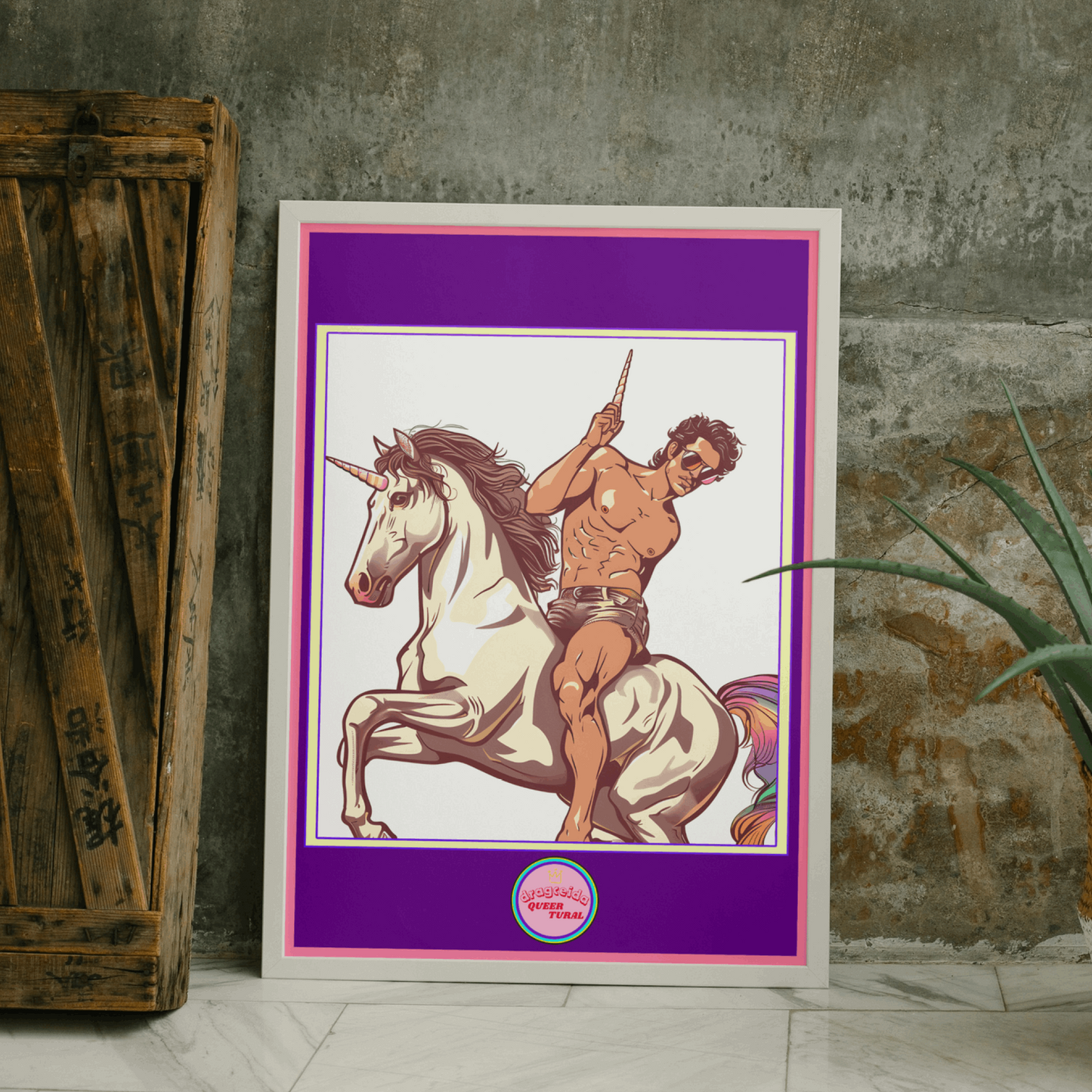 🦄 Ilustración Digital Queer de Unicornios | Los Jinetes del Arcoíris | ¡Descarga Instantánea! 🎠 Edición Whisper Spirit 🎠