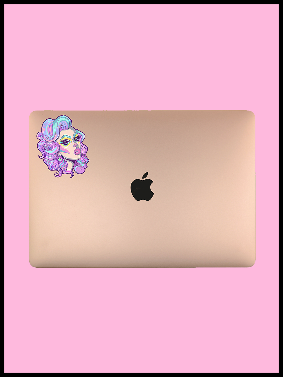 🌈 Pack de Stickers Digitales | Drag Queens | ¡Descarga instantánea! 👑 Edición Divinique 👑 Luna Lovelace