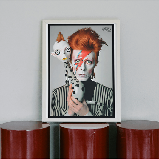 ⚡ Ilustración Digital | Bowie | ¡Descarga Instantánea! 🚀 Edición Rebel Rebel 🚀