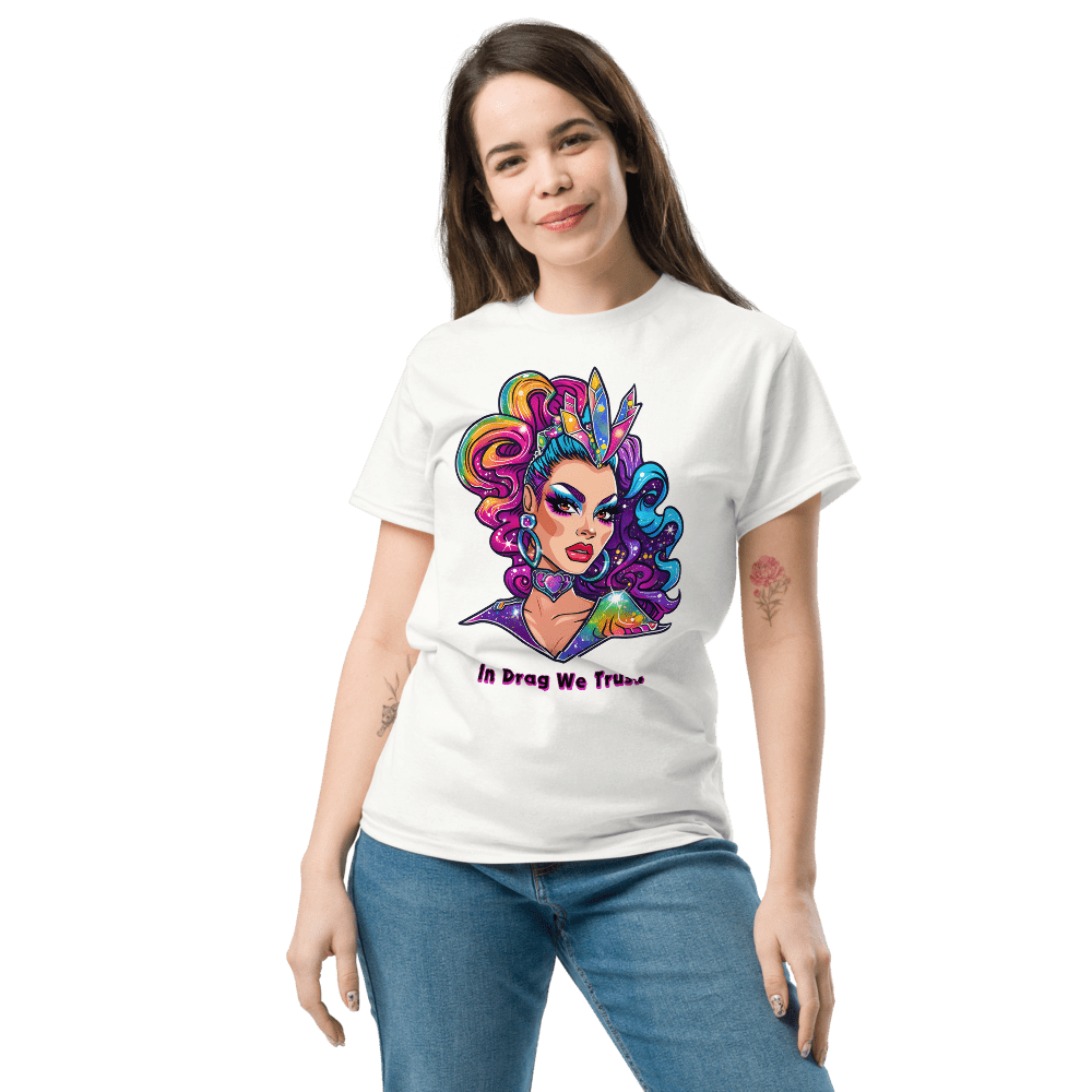 👕 Camiseta Queer | Drag Queens | ¡Envío Gratis! 👠 Edición Blush Belle 👠 - Dragceida Queertural