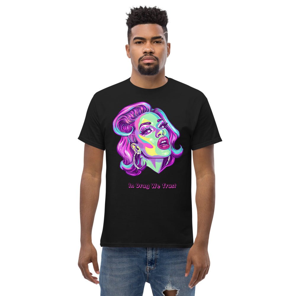 👕 Camiseta Queer | Drag Queens | ¡Envío Gratis! 👠 Edición Electra Sparkle 👠 - Dragceida Queertural