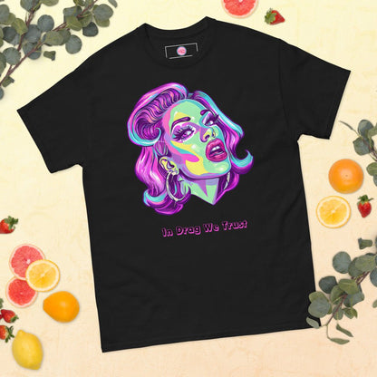 👕 Camiseta Queer | Drag Queens | ¡Envío Gratis! 👠 Edición Electra Sparkle 👠 - Dragceida Queertural