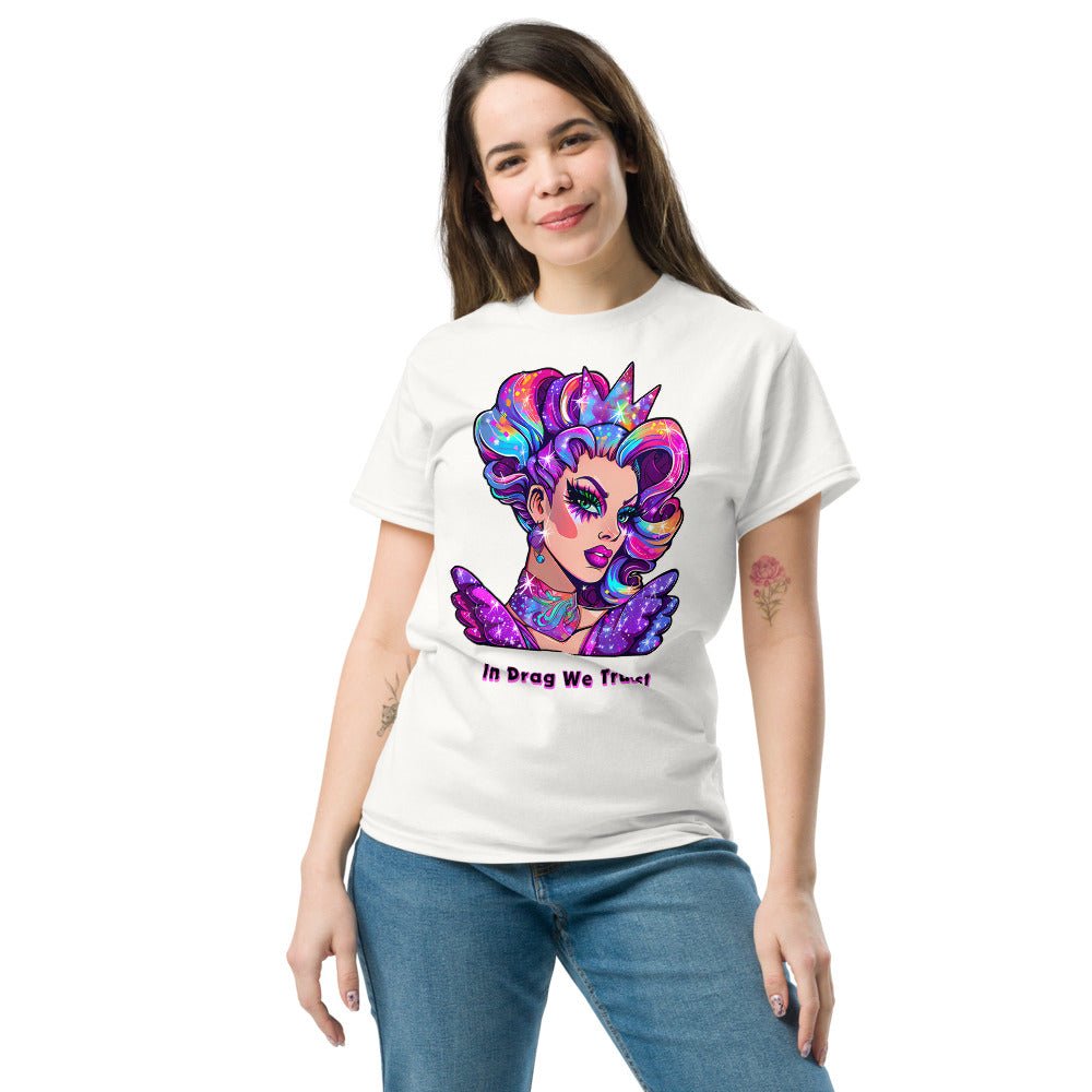 👕 Camiseta Queer | Drag Queens |¡Envío Gratis!👠Edición Sapphire Chameleon👠 - Dragceida Queertural