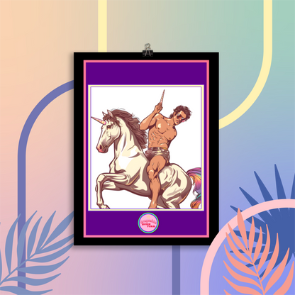 🦄Ilustración Queer de Unicornios|Los Jinetes del Arcoíris|¡Envío Gratis!🎠 Edición Whisper Spirit🎠