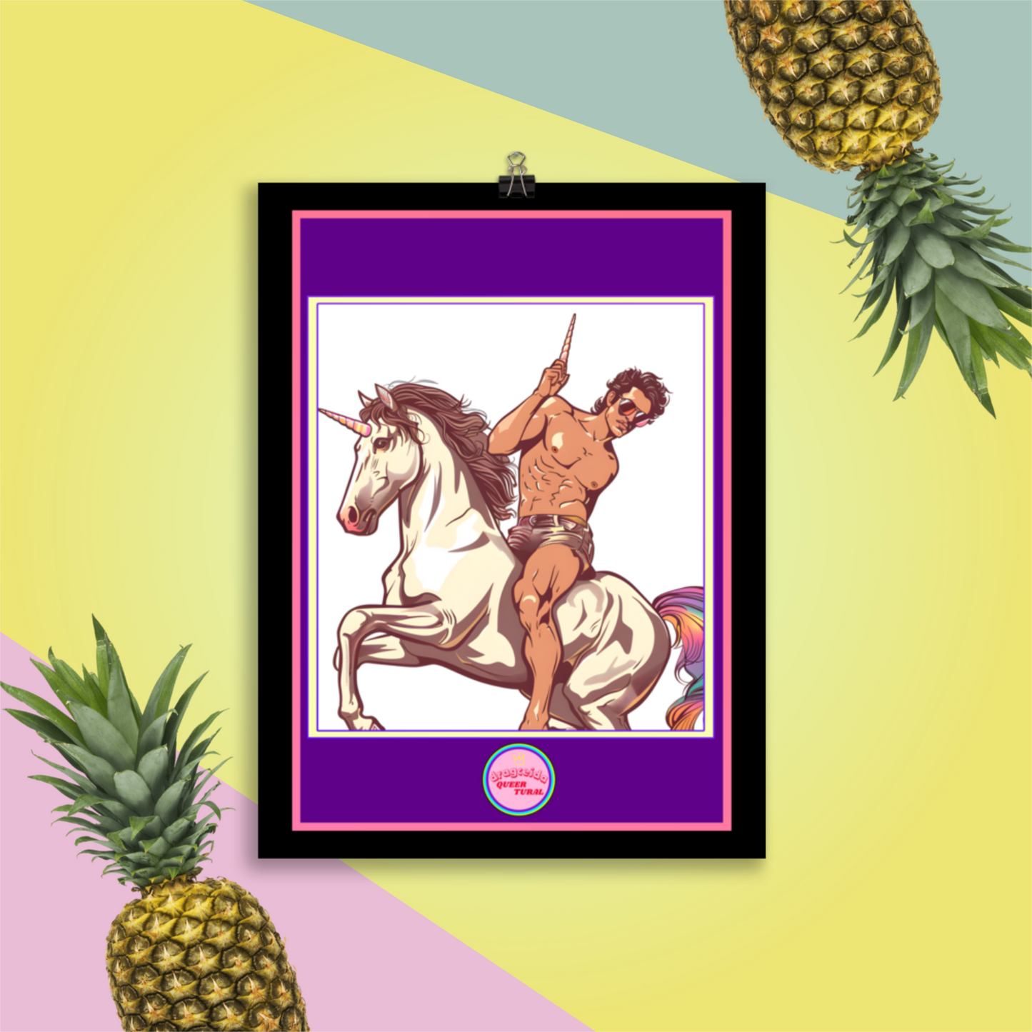 🦄Ilustración Queer de Unicornios|Los Jinetes del Arcoíris|¡Envío Gratis!🎠 Edición Whisper Spirit🎠