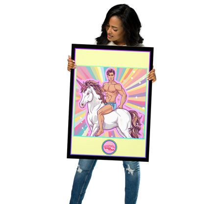 🦄 Ilustración Queer de Unicornios | Los Jinetes del Arcoíris |¡Envío Gratis!🎠Edición Toby Pinky🎠