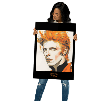 ⚡ Ilustración David Bowie | ¡Envío Gratis! 🚀 Edición Heroes 🚀 - Dragceida Queertural