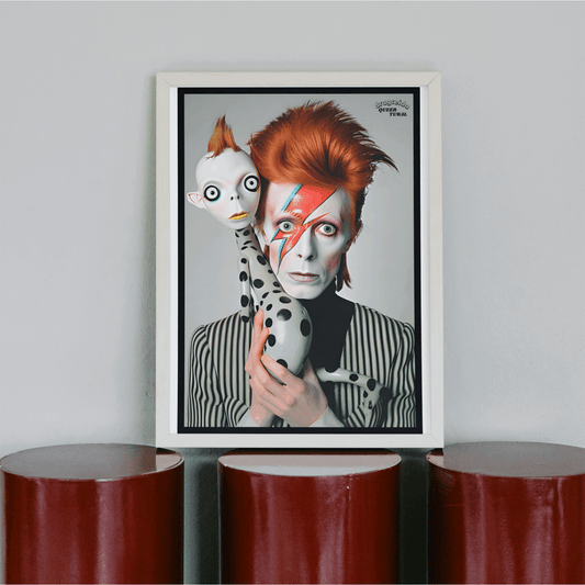 ⚡ Ilustración Digital | Bowie | ¡Descarga Instantánea! 🚀 Edición Rebel Rebel 🚀 - Dragceida Queertural