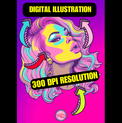 👑 Ilustración Digital | Drag Queens | ¡Descarga instantánea! 🔥 Edición Mirage Moxie 🔥 - Dragceida Queertural