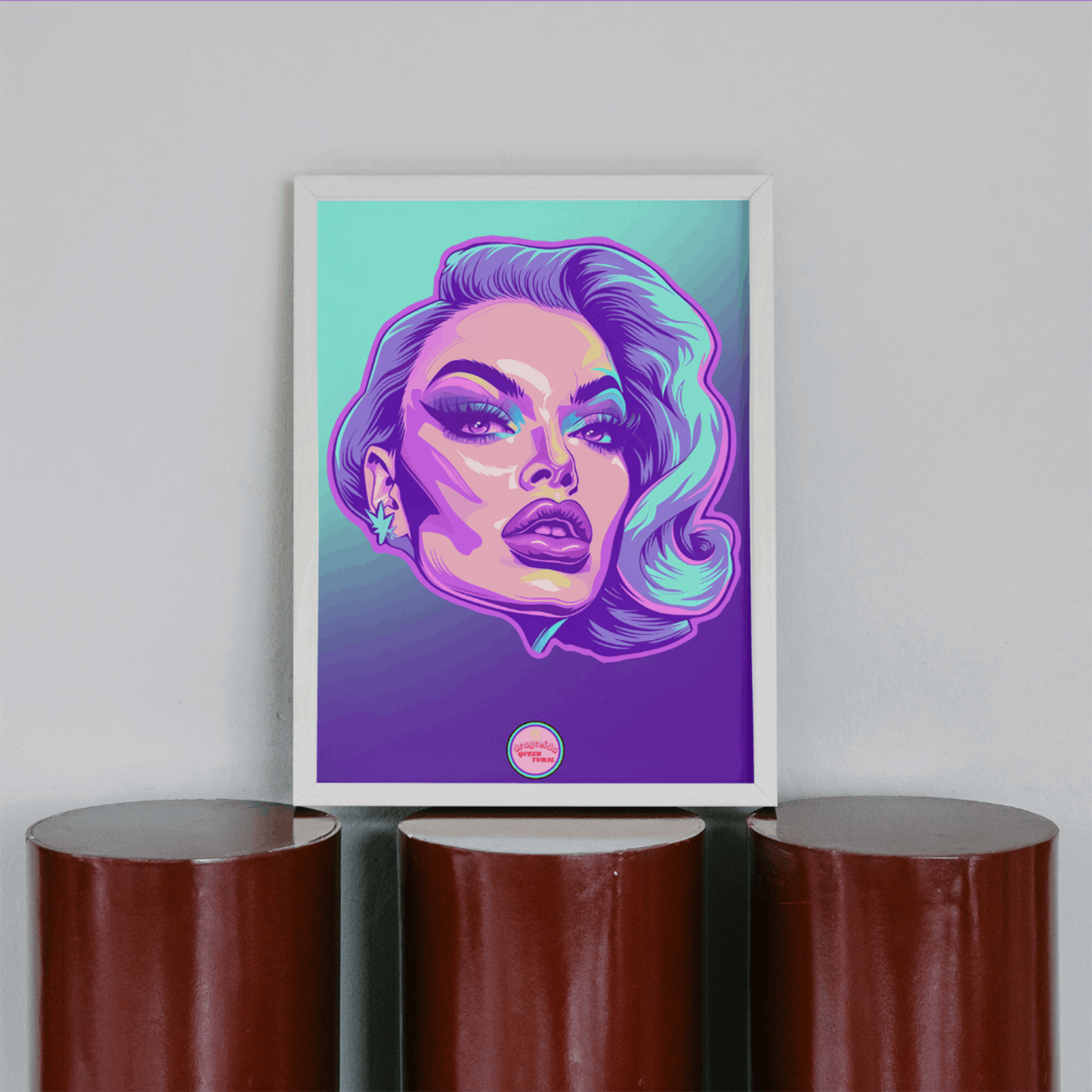 👑 Ilustración Digital | Drag Queens | ¡Descarga instantánea! 🔥 Edición Mystique Charm 🔥 - Dragceida Queertural