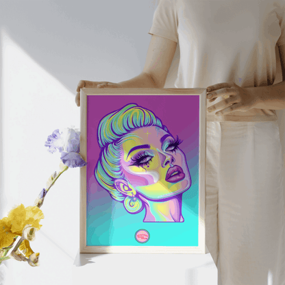 👑 Ilustración Digital | Drag Queens | ¡Descarga instantánea!🔥Edición Jade Jewel🔥 - Dragceida Queertural