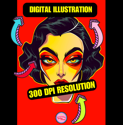 👑 Ilustración Digital | Drag Queens | ¡Descarga instantánea!🔥Edición Lola Luxe🔥 - Dragceida Queertural