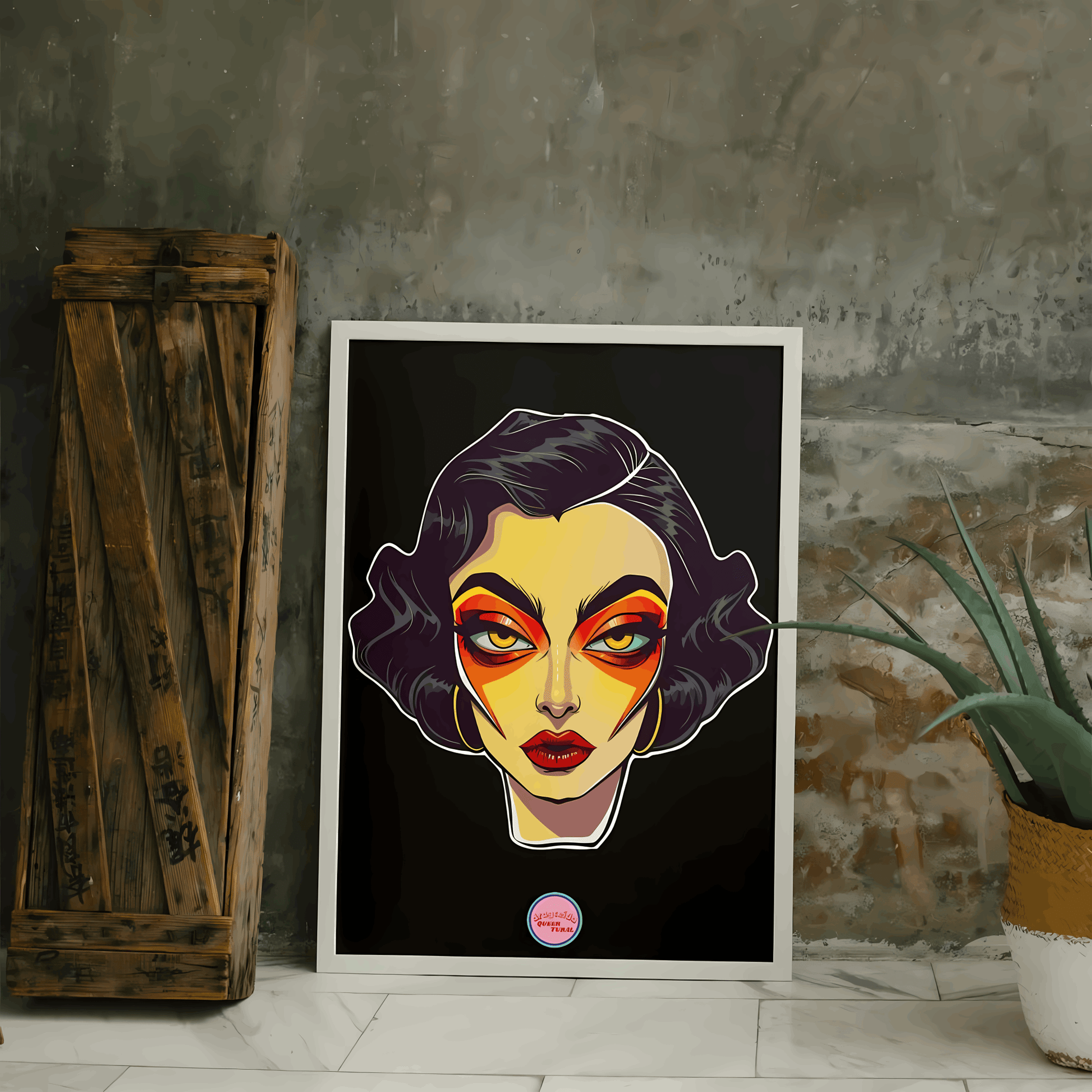 👑 Ilustración Digital | Drag Queens | ¡Descarga instantánea!🔥Edición Lola Luxe🔥 - Dragceida Queertural