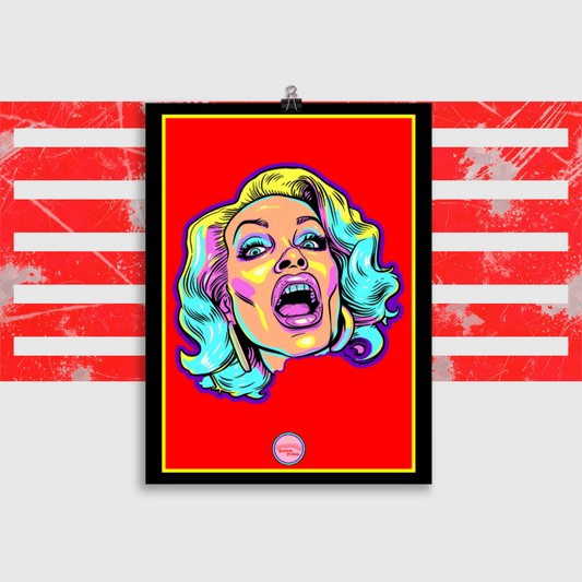 👑 Ilustración Queer | Drag Queens | ¡Envío Gratis! 🔥 Edición Cherry Cheek 🔥 - Dragceida Queertural