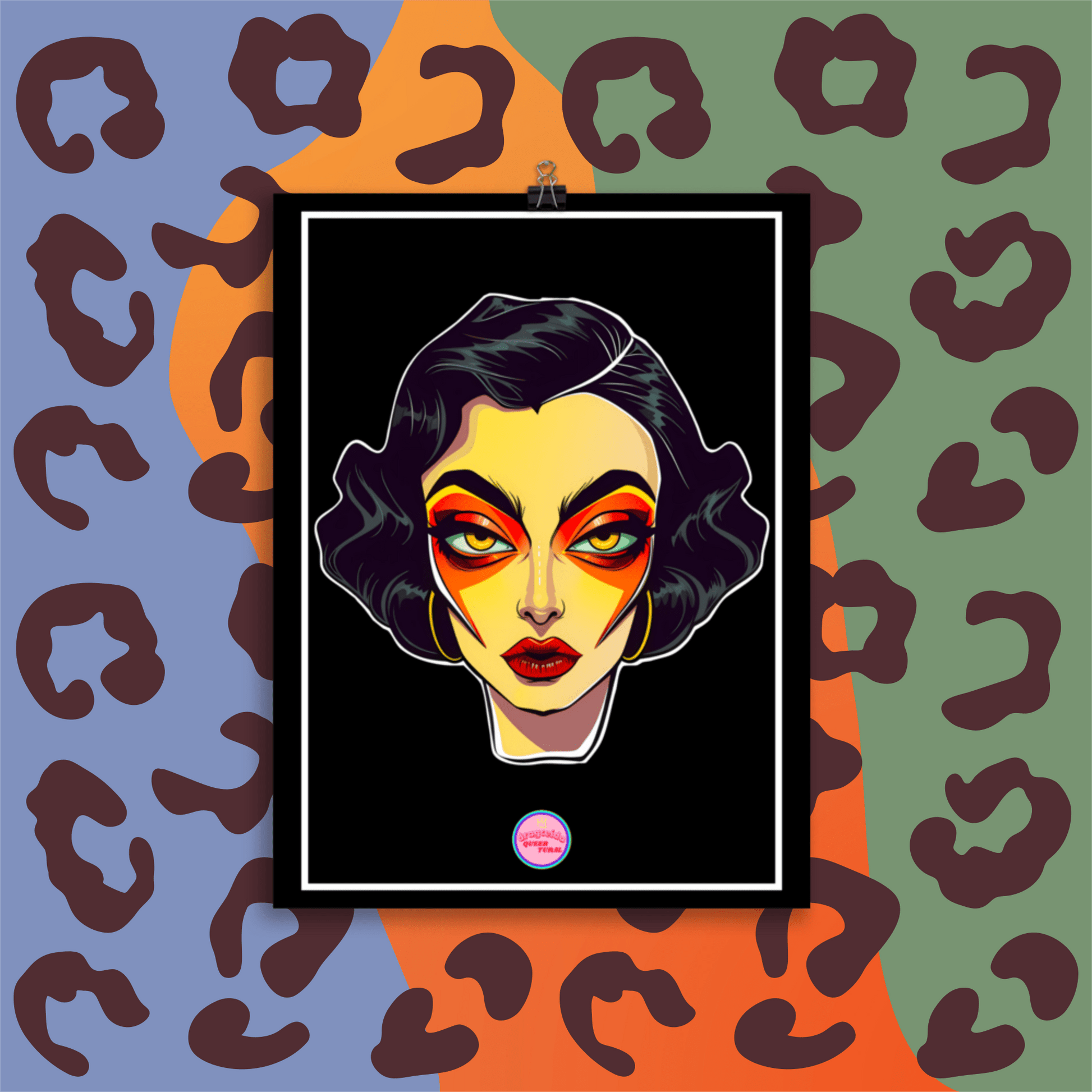 👑 Ilustración Queer | Drag Queens | ¡Envío Gratis! 🔥 Edición Lola Luxe 🔥 - Dragceida Queertural