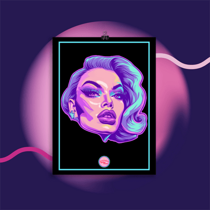 👑 Ilustración Queer | Drag Queens | ¡Envío Gratis! 🔥 Edición Mystique Charm 🔥 - Dragceida Queertural