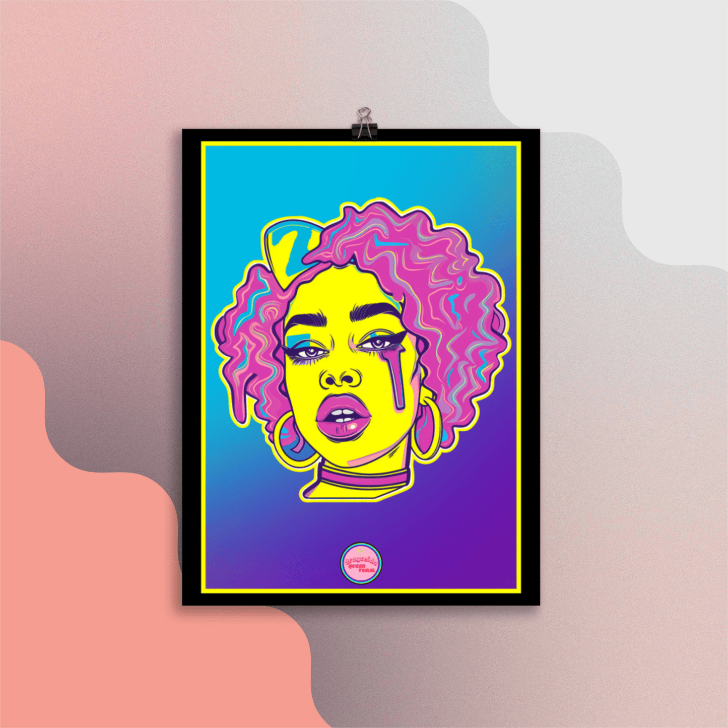 👑 Ilustración Queer | Drag Queens | ¡Envío Gratis! 🔥 Edición Nova Nebula 🔥 - Dragceida Queertural