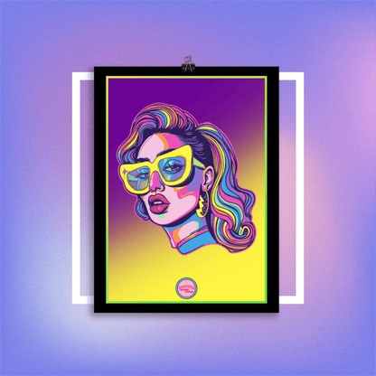 👑 Ilustración Queer | Drag Queens | ¡Envío Gratis! 🔥 Edición Phoenix Flare 🔥 - Dragceida Queertural