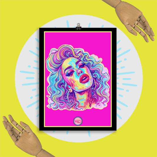 👑 Ilustración Queer | Drag Queens | ¡Envío Gratis! 🔥 Edición Scarlet Stardust 🔥 - Dragceida Queertural