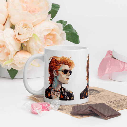 ☕ Taza David Bowie | ¡Envío Gratis! ⚡ Edición Life on Mars ⚡ - Dragceida Queertural