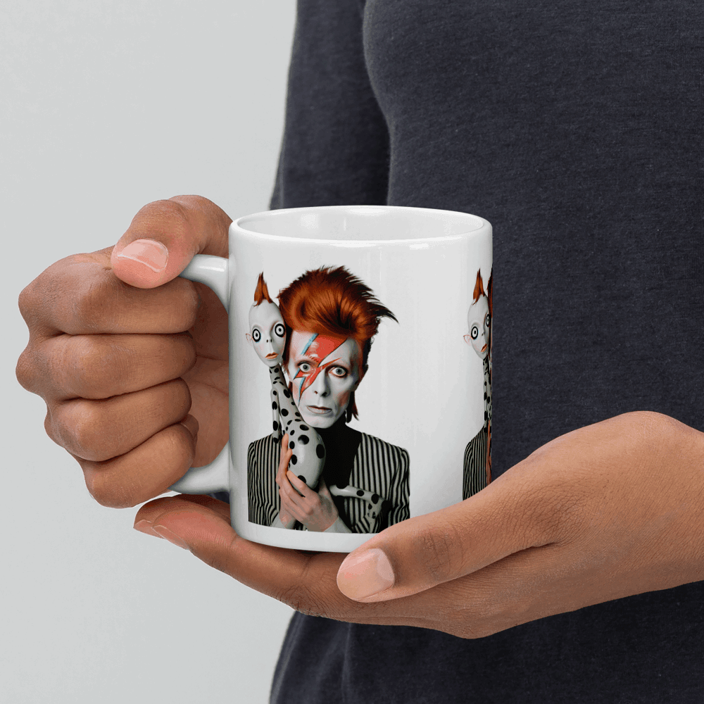 ☕ Taza David Bowie | ¡Envío Gratis! ⚡ Edición Rebel Rebel ⚡ - Dragceida Queertural