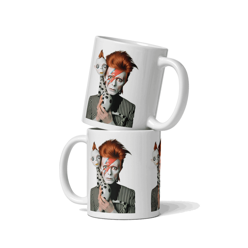 ☕ Taza David Bowie | ¡Envío Gratis! ⚡ Edición Rebel Rebel ⚡ - Dragceida Queertural