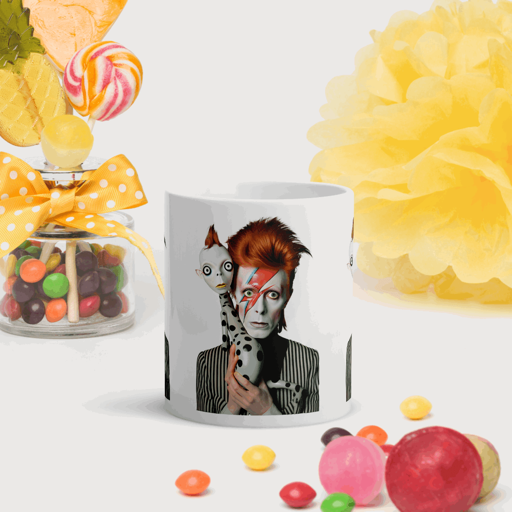 ☕ Taza David Bowie | ¡Envío Gratis! ⚡ Edición Rebel Rebel ⚡ - Dragceida Queertural