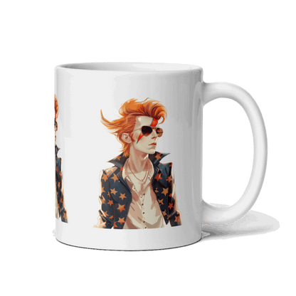 ☕ Taza de David Bowie | ¡Envío Gratis! ⚡ Edición Starman ⚡ - Dragceida Queertural