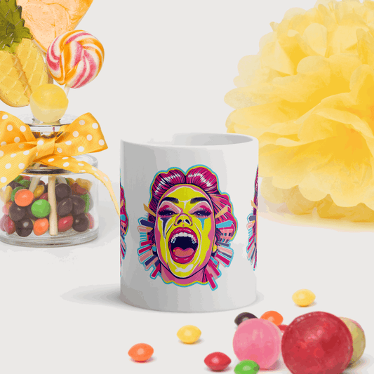 ☕ Taza Queer de | Drag Queens | ¡Envío Gratis! 💄 Edición Bianca Bling 💄 - Dragceida Queertural