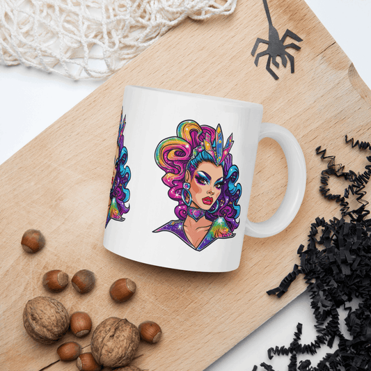 ☕ Taza Queer de | Drag Queens | ¡Envío Gratis! 💄 Edición Blush Belle 💄 - Dragceida Queertural