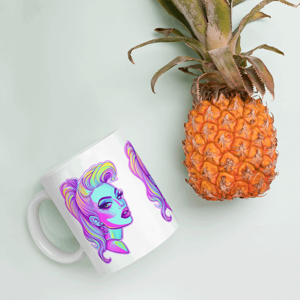 ☕ Taza Queer de| Drag Queens | ¡¡Envío Gratis!! 💄 Edición Diamond Dazzle 💄 - Dragceida Queertural