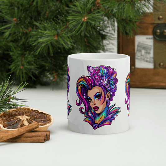 ☕ Taza Queer de| Drag Queens | ¡¡Envío Gratis!! 💄 Edición Luscious Lavender 💄 - Dragceida Queertural