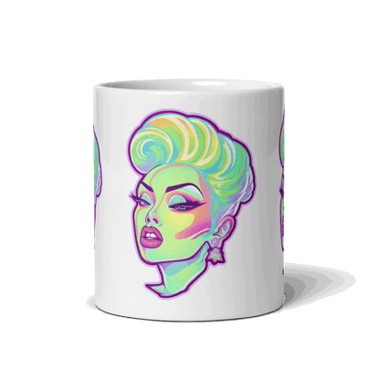 ☕ Taza Queer de | Drag Queens | ¡Envío Gratis! 💄 Edición Opal Vixen 💄 - Dragceida Queertural