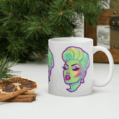 ☕ Taza Queer de | Drag Queens | ¡Envío Gratis! 💄 Edición Opal Vixen 💄 - Dragceida Queertural