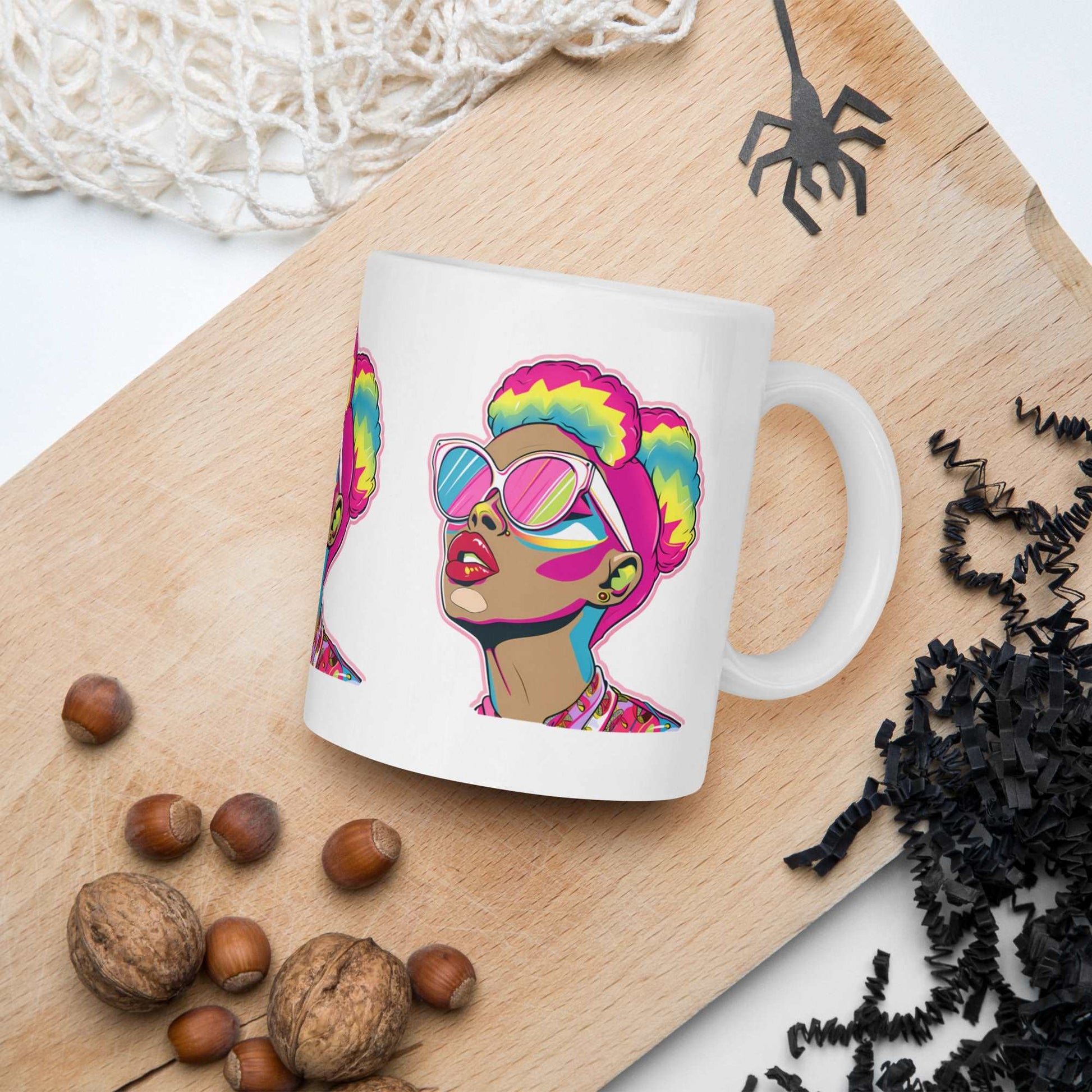 ☕ Taza Queer de| Drag Queens | ¡¡Envío Gratis!! 💄 Edición Queenie Quasar 💄 - Dragceida Queertural