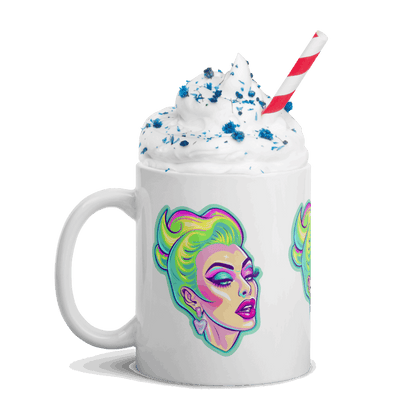 ☕ Taza Queer de | Drag Queens | ¡Envío Gratis! 💄 Edición Ruby Royale 💄 - Dragceida Queertural