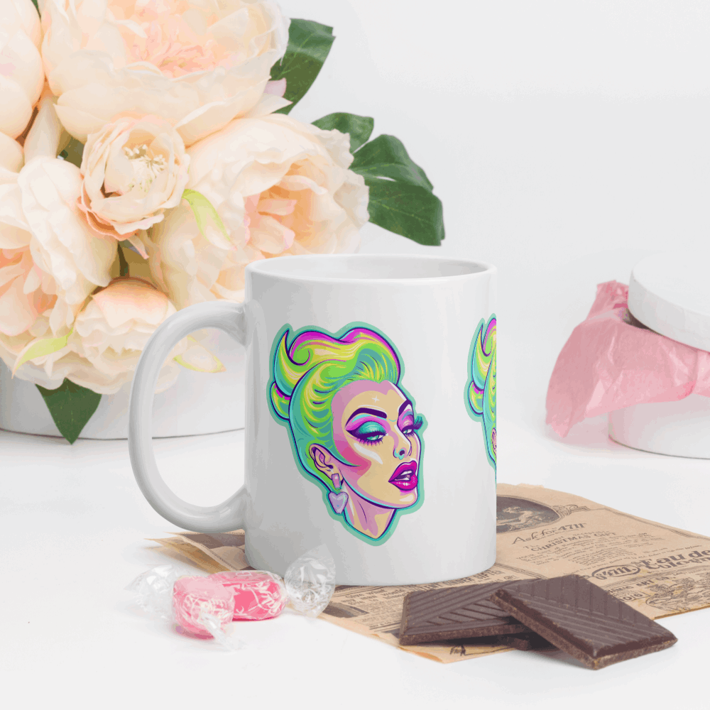 ☕ Taza Queer de | Drag Queens | ¡Envío Gratis! 💄 Edición Ruby Royale 💄 - Dragceida Queertural