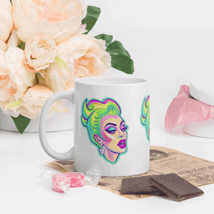 ☕ Taza Queer de | Drag Queens | ¡Envío Gratis! 💄 Edición Ruby Royale 💄 - Dragceida Queertural