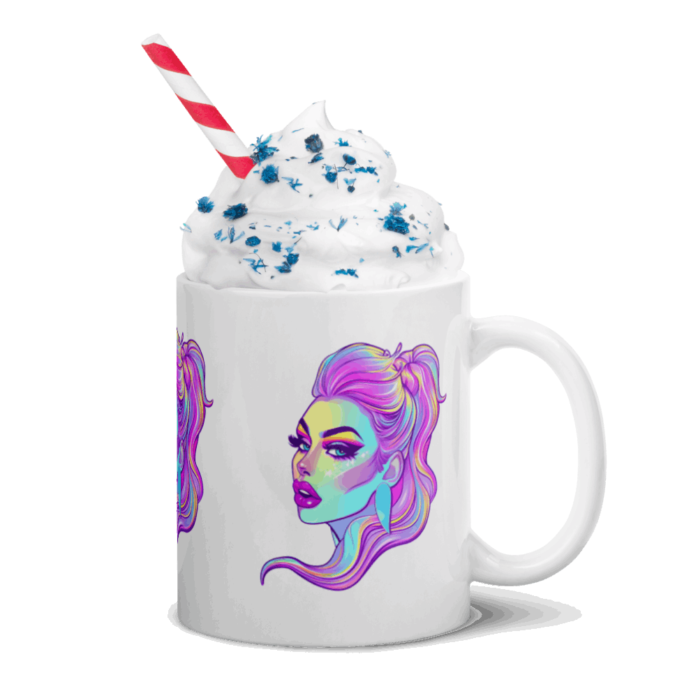 ☕ Taza Queer de | Drag Queens | ¡Envío Gratis! 💄 Edición Siren Velvet 💄 - Dragceida Queertural