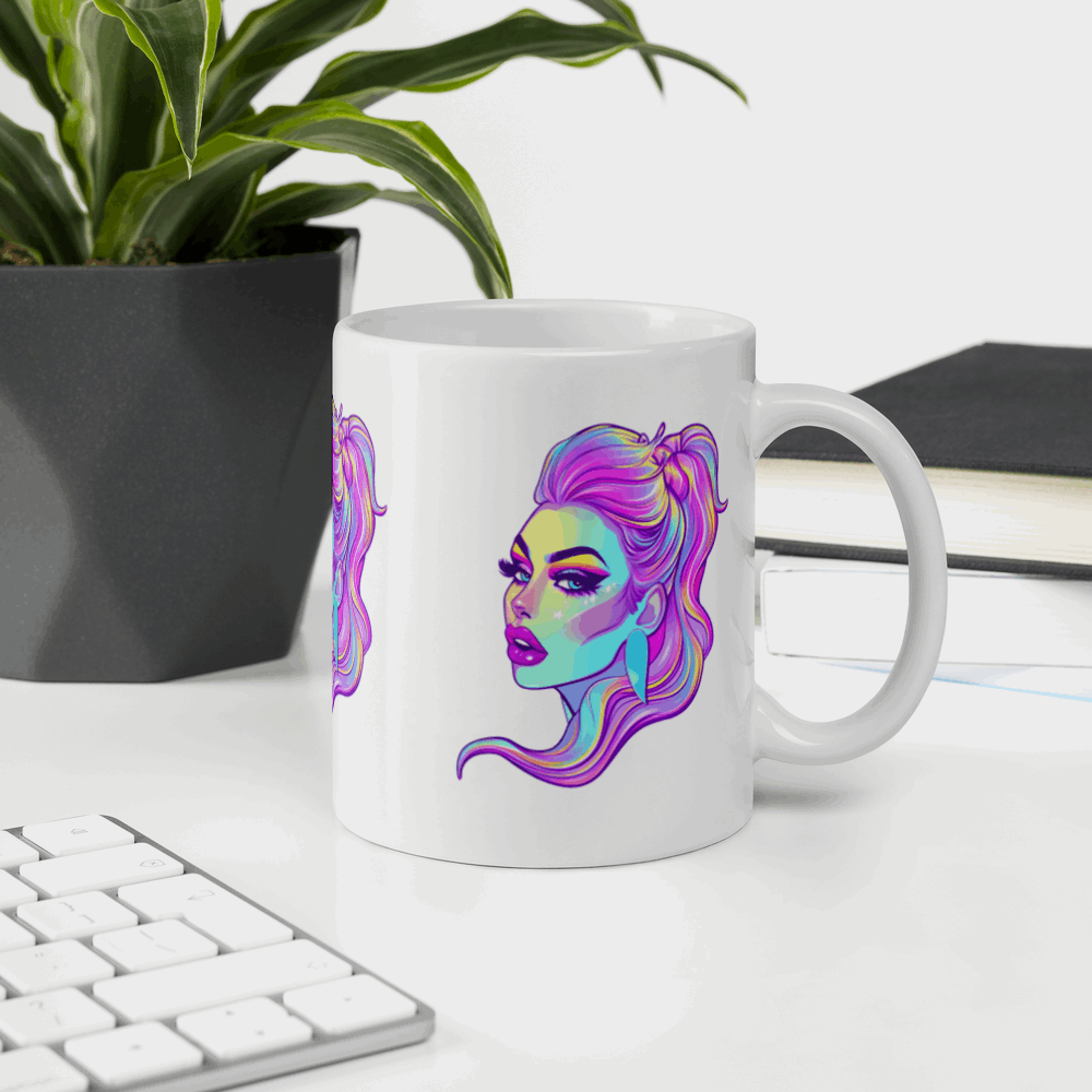 ☕ Taza Queer de | Drag Queens | ¡Envío Gratis! 💄 Edición Siren Velvet 💄 - Dragceida Queertural