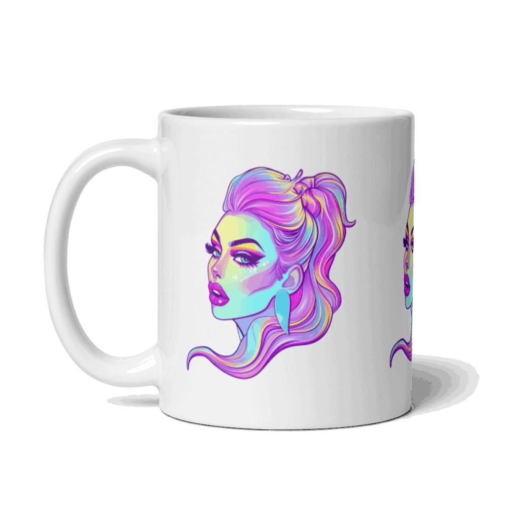 ☕ Taza Queer de | Drag Queens | ¡Envío Gratis! 💄 Edición Siren Velvet 💄 - Dragceida Queertural