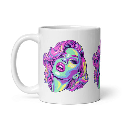 ☕ Taza Queer de | Drag Queens | ¡Envío Gratis! 💄 Edición Trina Tinsel 💄 - Dragceida Queertural