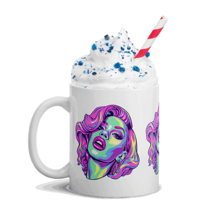 ☕ Taza Queer de | Drag Queens | ¡Envío Gratis! 💄 Edición Trina Tinsel 💄 - Dragceida Queertural