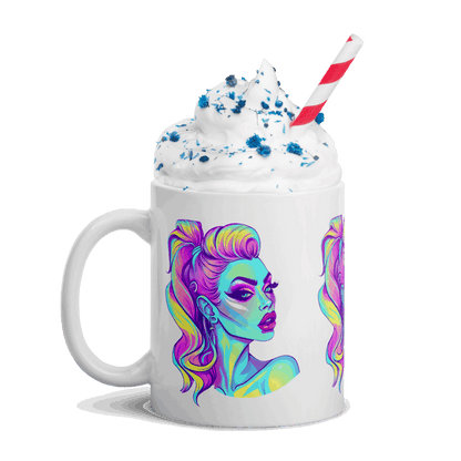 ☕ Taza Queer | Drag Queens | ¡Envío Gratis! 💄 Edición Delilah Fierce 💄 - Dragceida Queertural