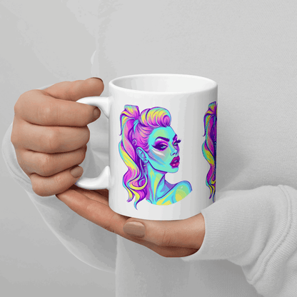 ☕ Taza Queer | Drag Queens | ¡Envío Gratis! 💄 Edición Delilah Fierce 💄 - Dragceida Queertural