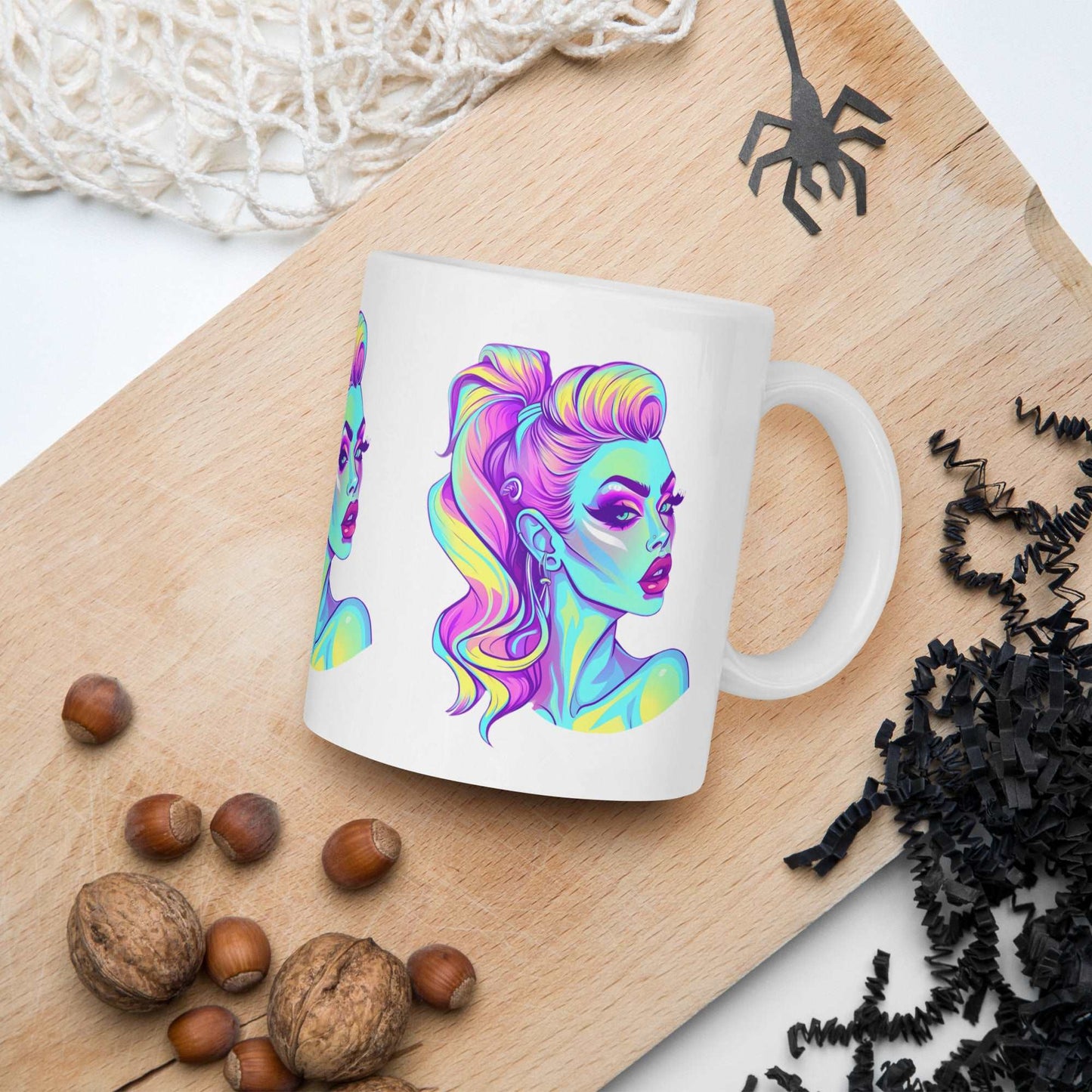 ☕ Taza Queer | Drag Queens | ¡Envío Gratis! 💄 Edición Delilah Fierce 💄 - Dragceida Queertural