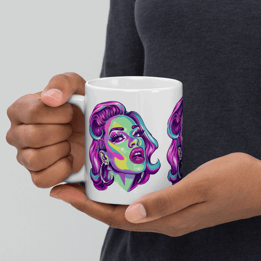 ☕ Taza Queer | Drag Queens | ¡Envío Gratis! 💄 Edición Electra Sparkle 💄 - Dragceida Queertural